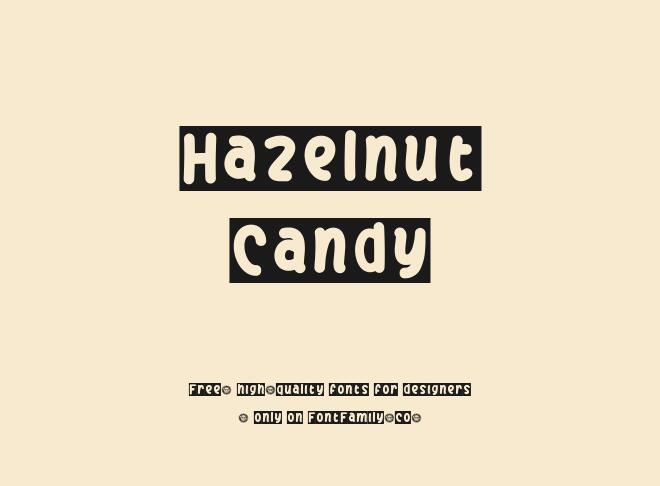 Hazelnut Candy Font