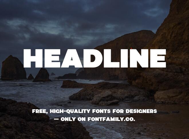 Headline Font