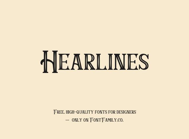 Hearlines Font