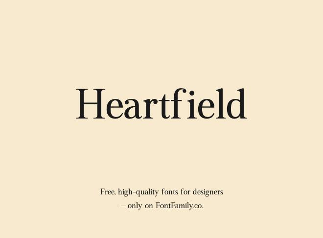 Heartfield Font