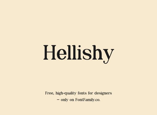 Hellishy Font
