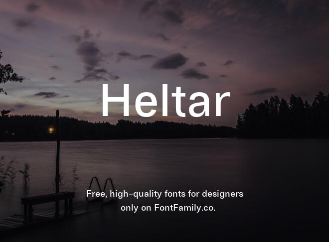 Heltar Font Family