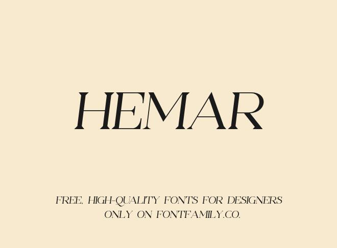 Hemar Font