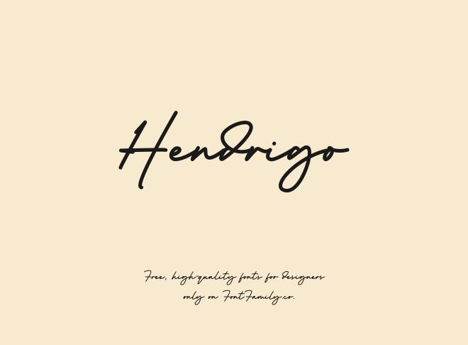 Hendrigo Font