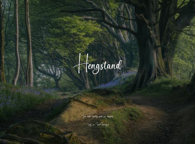 Hengstand Font
