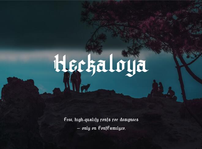 Herkaloya Font