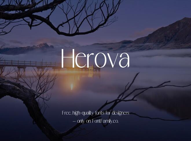 Herova Font