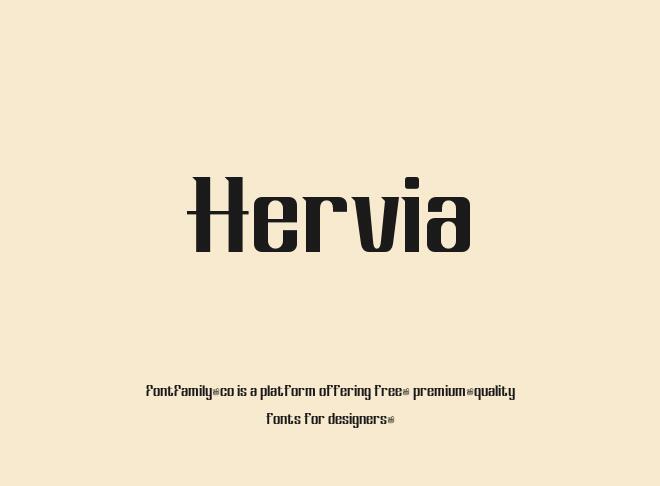 Hervia Font