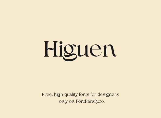 Higuen Font