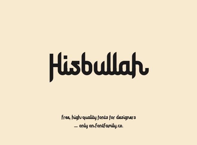 Hisbullah Font