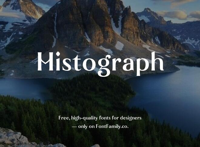 Histograph Font
