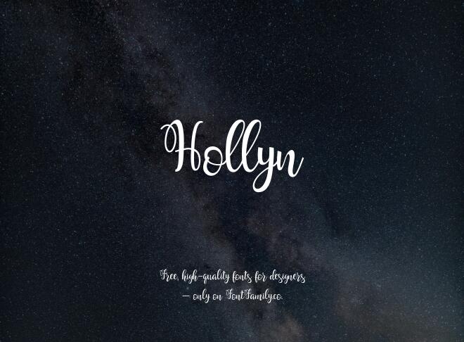Hollyn Font