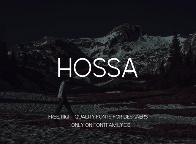 Hossa Font
