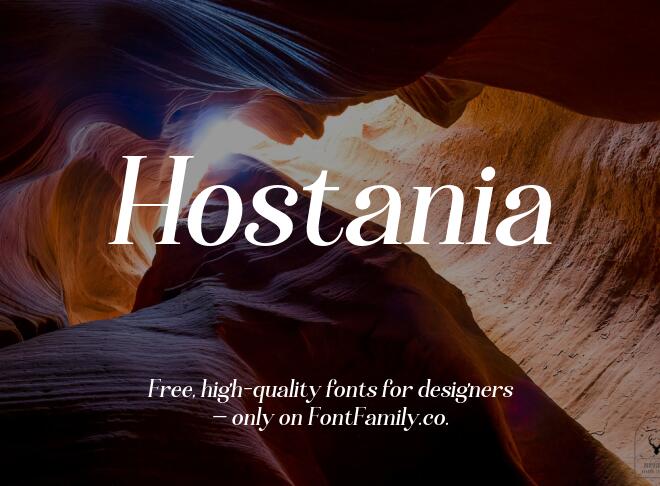 Hostania Font