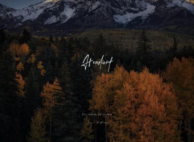Houdient Font