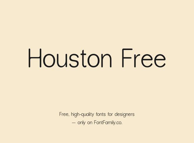 Houston Free Font