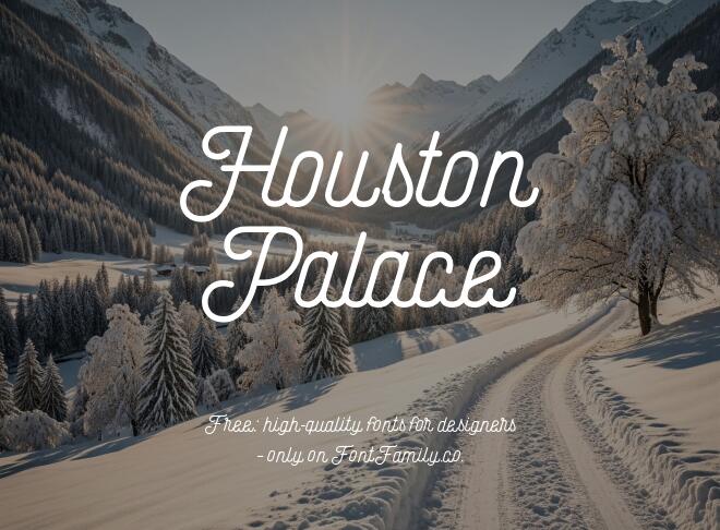 Houston Palace Font