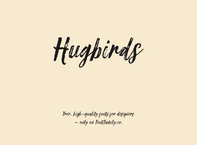 Hugbirds Font
