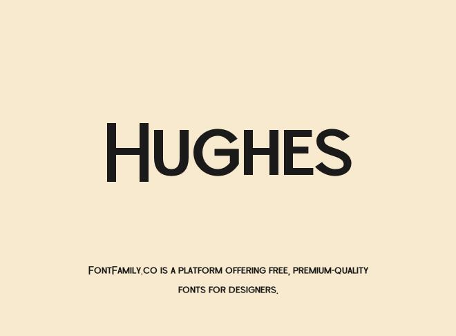 Hughes Font