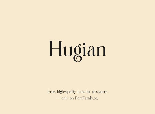 Hugian Font