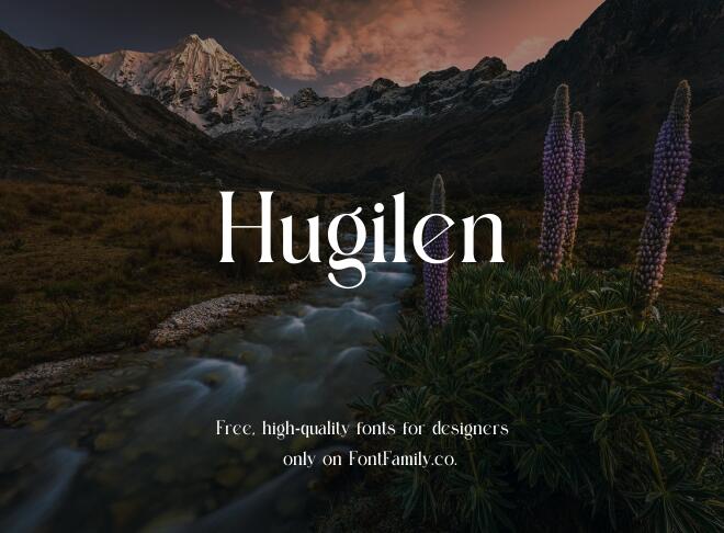 Hugilen Font