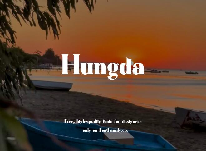 Hungda Font
