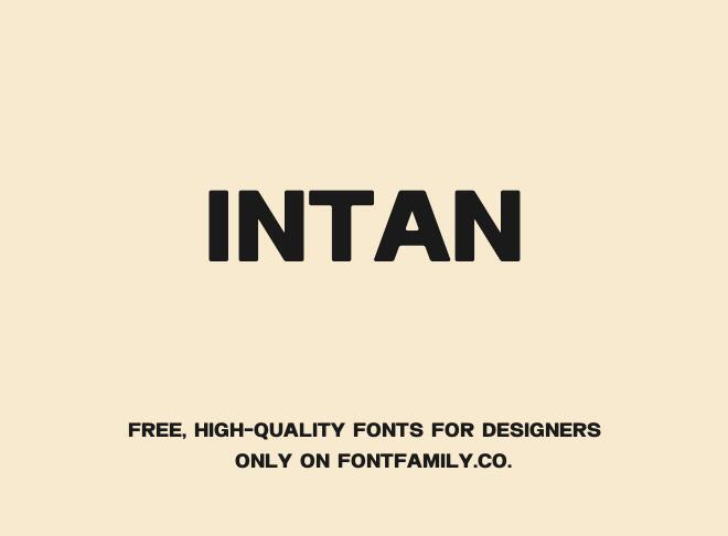 Intan Font