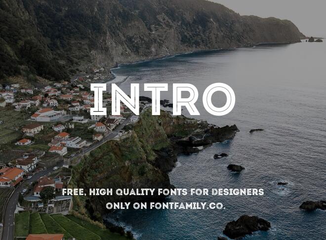 Intro Font