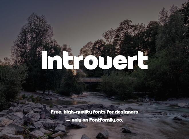 Introvert Font