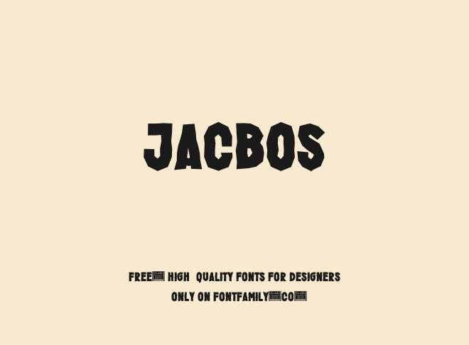 Jacbos Font
