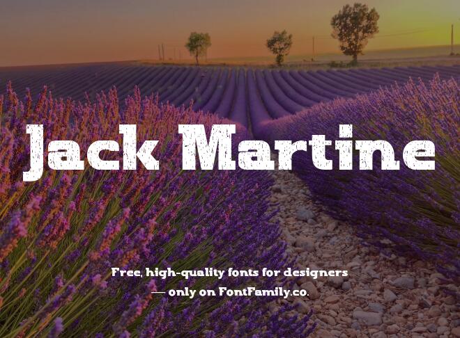 Jack Martine Font