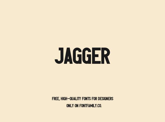 Jagger Font