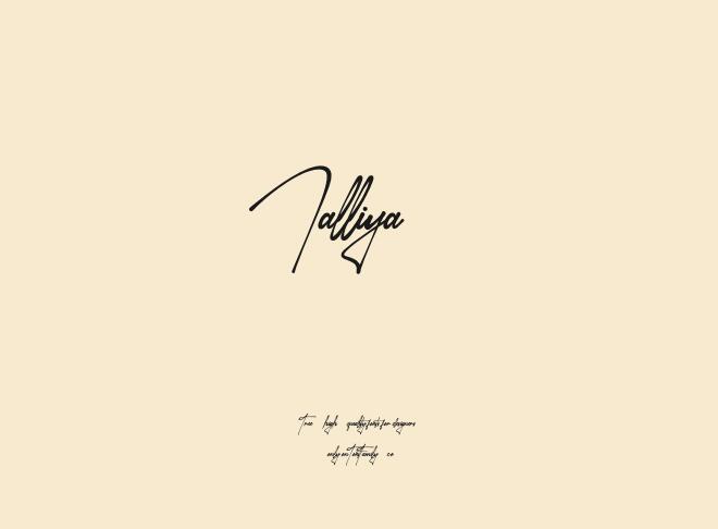 Jalliya Font