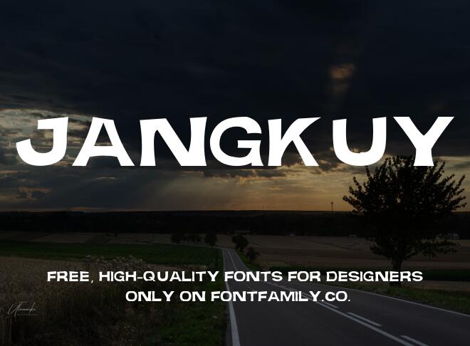 Jangkuy Font