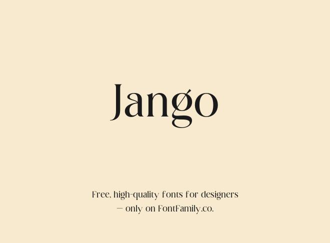 Jango Font
