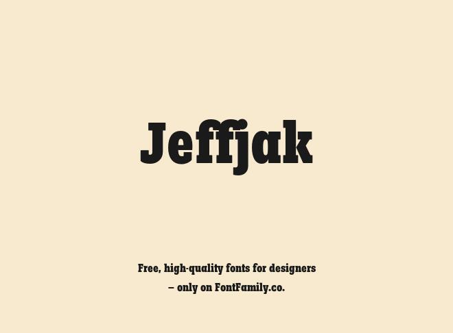 Jeffjak Font