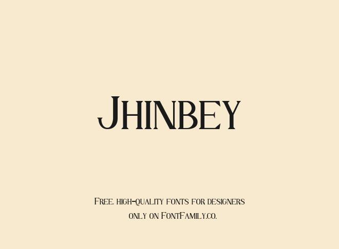 Jhinbey Font