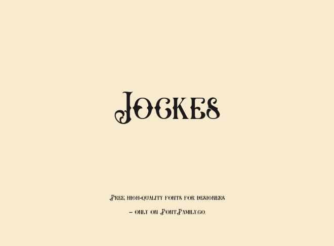 Jockes Font