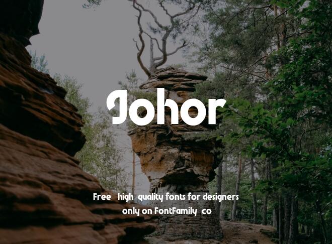 Johor Font