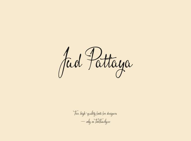 Jud Pattaya Font