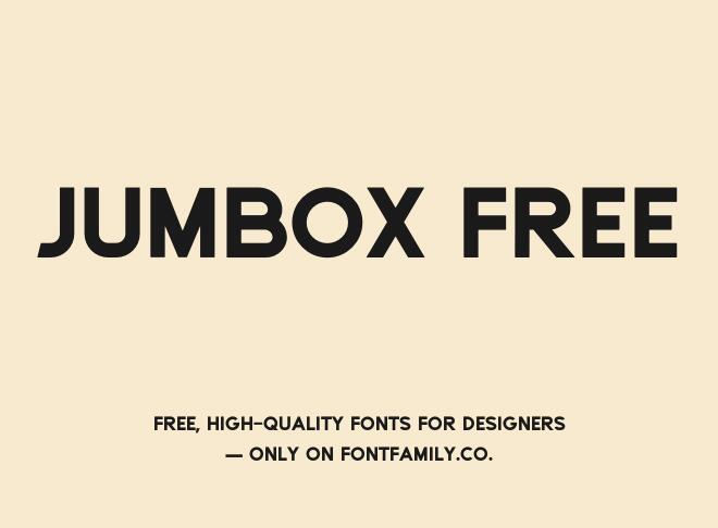 Jumbox Free Font