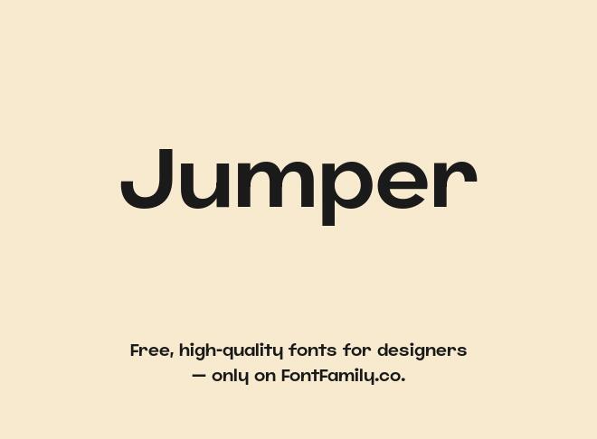 Jumper Font