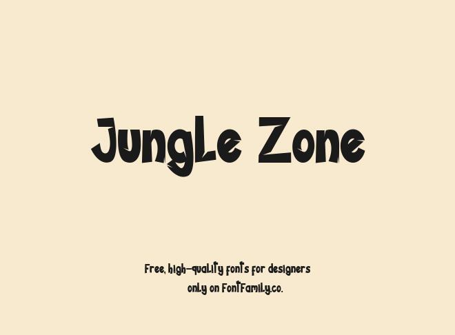 Jungle Zone Font
