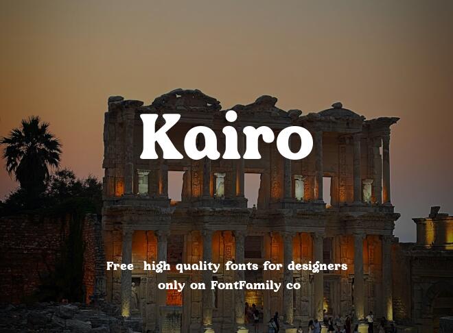 Kairo Font