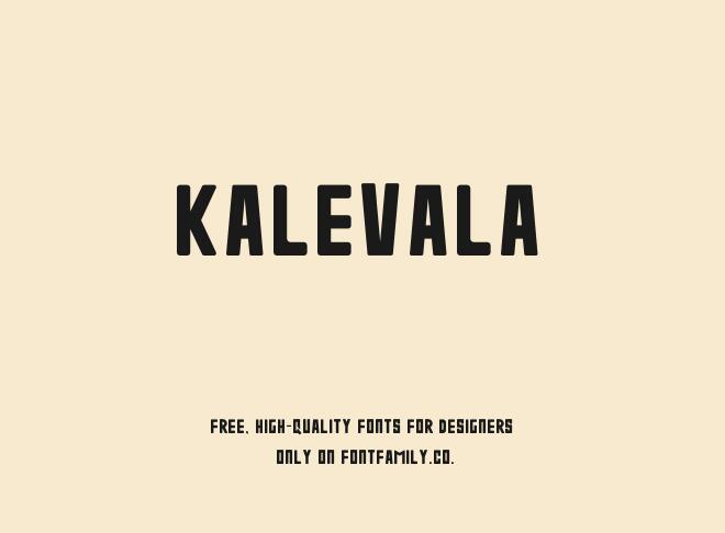 Kalevala Font