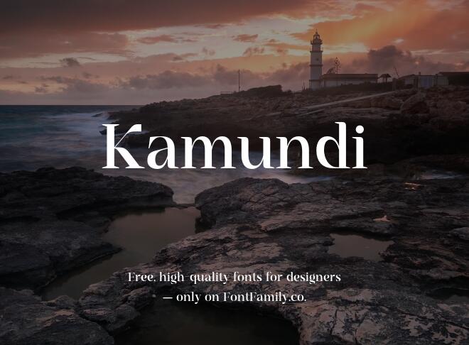 Kamundi Font