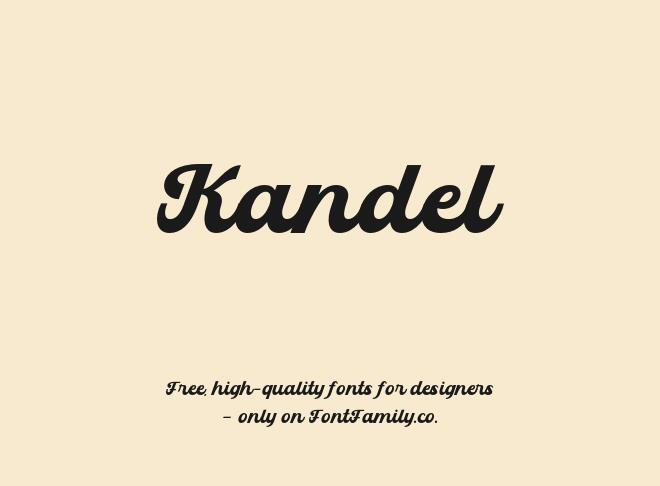 Kandel Font