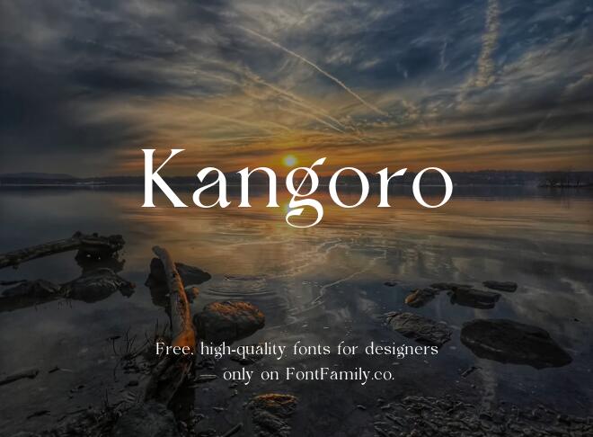 Kangoro Font