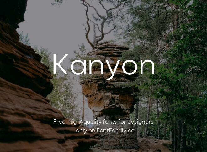 Kanyon Font