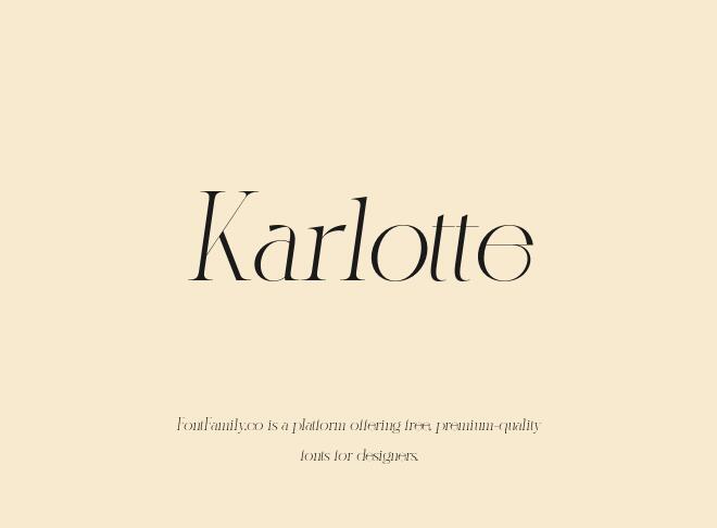 Karlotte Font